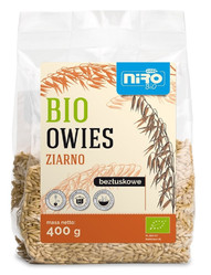 NIRO OWIES ZIARNO BEZŁUSKOWE BIO 400g