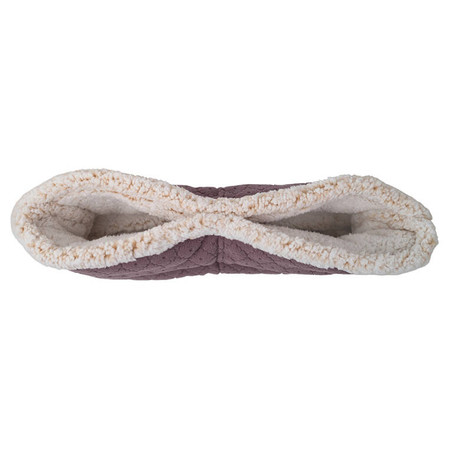 Lodger Polarowa mufka do wózka wrzosowa Fleece Mauve