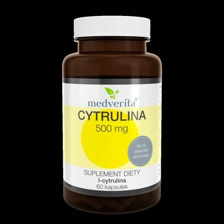 Medverita Cytrulina 500 mg l-cytrulina 60 kaps.