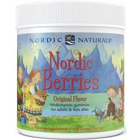 Nordic Naturals Nordic Berries 120 Żel.