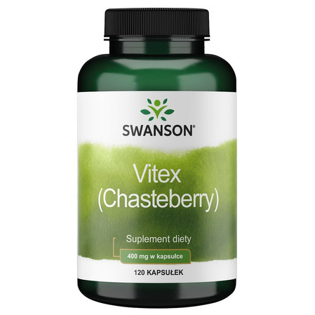 Swanson Vitex Chasteberry Niepokalanek 400mg - 120 kaps.