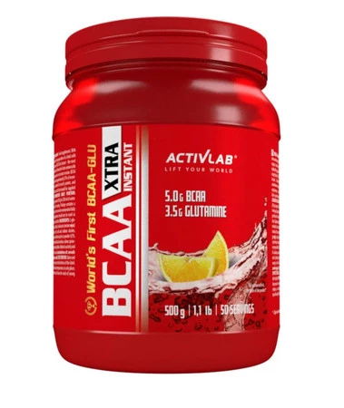 ACTIVLAB BCAA XTRA aminokwasy 500g smak pomarańcza