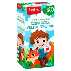 Apotheke Bio Herbatka dla dzieci Dzika róża i Rokitnik 20 x 1,5 g