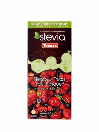 Czekolada gorzka z owocami leśnymi B/C BEZG. 125 g