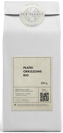 PŁATKI ORKISZOWE BIO 600 g - THE PLANET