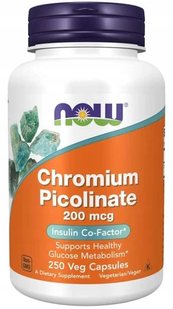 Chromium Picolinate - Pikolinian Chromu (250 kaps.)