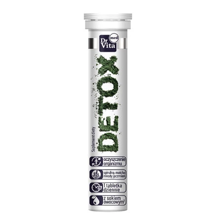 Dr Vita Detox dwuwarstwowe tabletki musujące 20 szt.