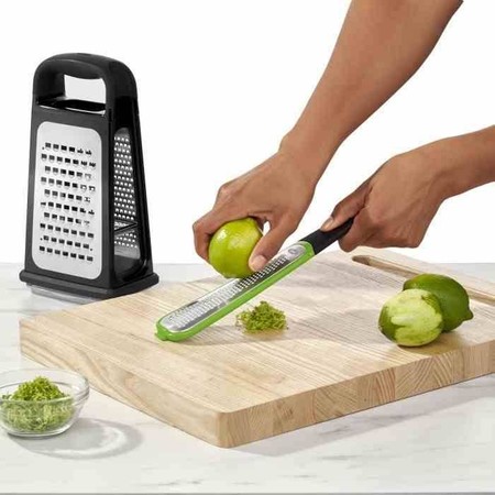 OXO-Tarka do warzyw 3w1, czarno-zielona, GoodGrips