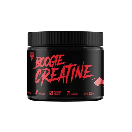 TREC Boogie Creatine Kreatyna Mikronizowana Monohydrant 300g smak guma balonowa