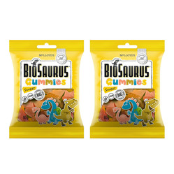 Zestaw: 2x Żelki słodkie BEZGL. BIO 80 g BioSaurus