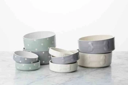 MC - Miska na karmę dla psa 20cm, szara, PetWare