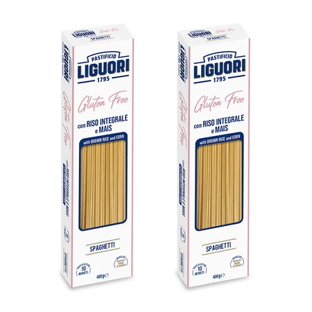 Zestaw 2x Makaron Liguori GLUTEN FREE Spaghetti 400G