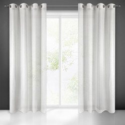 FIRANA GOTOWA ELICIA 140 X 250 CM BIAŁY