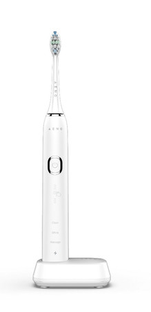 AENO SZCZOTKA SONICZNA DB3 WHITE (9 scenariuszy czyszczenia; 4 końcówki, etui)