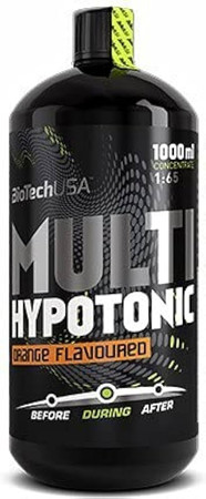 BioTech USA Multi Hypotonic Drink 1:65 1000 ml smak pomarańcza