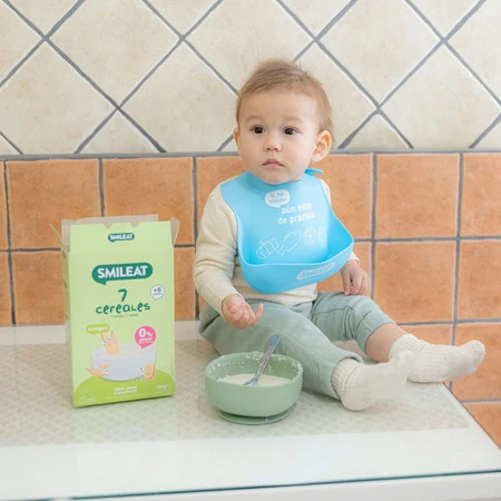 Smileat, Bio Kaszka dla niemowląt 7 zbóż 6m+, 200g