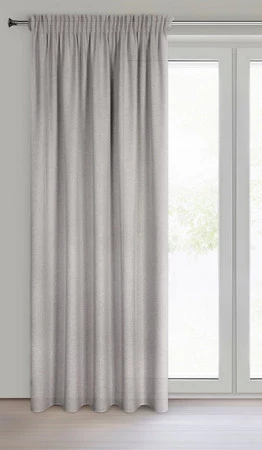 ZASŁONA GOTOWA ERIS NA TAŚMIE 140 X 270 CM CIEMNOBEŻOWY