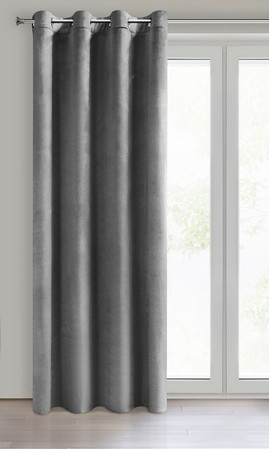 ZASŁONA GOTOWA MELANIE 140 X 250 CM STALOWY
