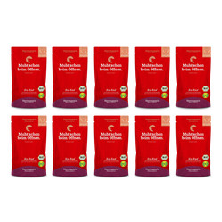 Zestaw 10x HERRMANN'S MANUFAKTUR Selection Dog Bio Rind - bio wołowina z marchwią (150g)