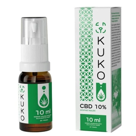 KUKO by Yango Olej konopny dla zwierząt 10% CBD