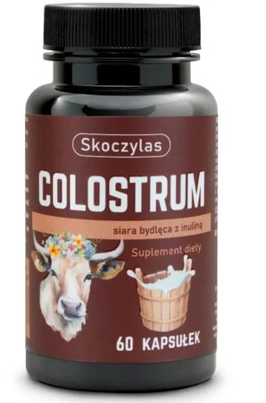 Skoczylas Colostrum siara bydlęca z inuliną 60 kaps.