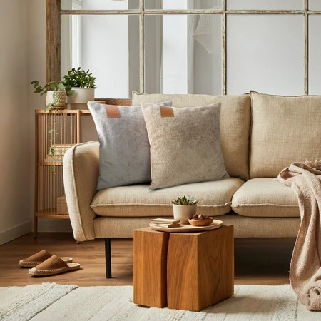 POSZEWKA SZENIL 1 45 X 45 CM SZARY