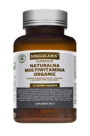 Singularis Superior naturalna multiwitamina Organic 60 kaps.wege