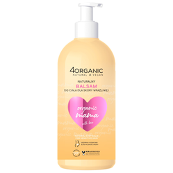 4Organic Mama Naturalny balsam do ciała skóra wrażliwa 350ml