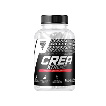 Trec Crea Xtreme Kreatyna w 4 formach - 120 kaps.