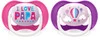 AVENT SCF080/04 Smoczek Ultra Air 6-18M dziewczynka I love papa/balon