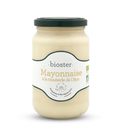 BIOSTER MAJONEZ Z MUSZTARDĄ DIJON BIO 325 g