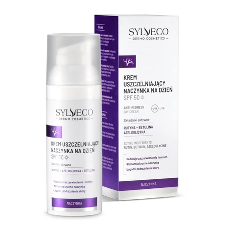 Sylveco Dermo Naczynka Krem uszczelniający naczynka na dzień 50ml