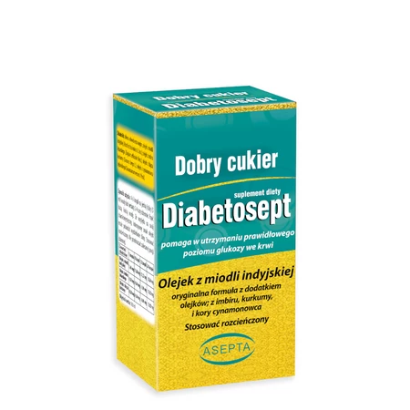 ASEPTA Diabetosept - dobry cukier 30ml