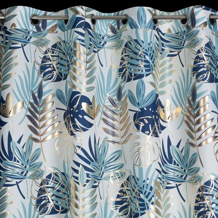 ZASŁONA GOTOWA MALTA 140 X 250 CM GRANATOWY