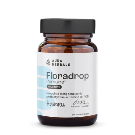 Aura Herbals Floradrop immune probiotyk 20 kaps.