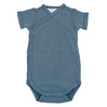 Lodger Body kopertowe niemowlęce krótki rękaw bawełniane niebieskie Ciumbelle Dragonfly r. 80