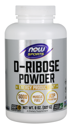 NOW FOODS D-Ribose Powder - Ryboza (227 g)