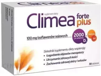 Climea Forte Plus na łagodzenie objawów menopauzy 30 tabl.