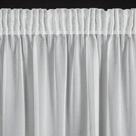 FIRANA GOTOWA HERA NA TAŚMIE 140 X 270 CM BIAŁY