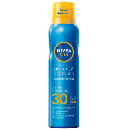 Sun Protect &amp; Dry Touch odświeżająca mgiełka do opalania SPF30 200ml