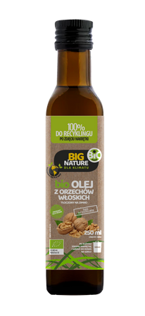 Big Nature Olej z orzechów włoskich 250 ml bio