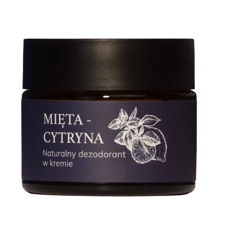 Mięta-Cytryna naturalny dezodorant w kremie 50ml