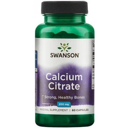 Calcium Citrate 200 mg (60 kaps.)