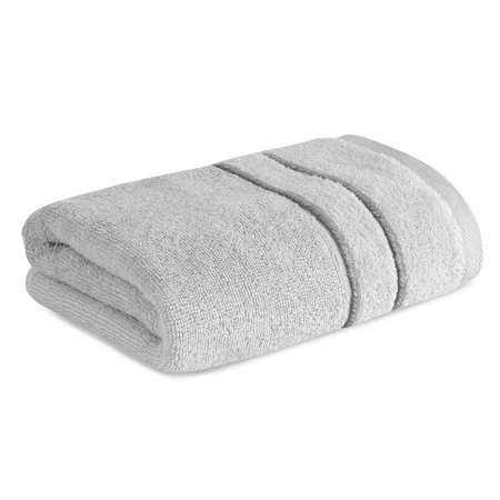 RĘCZNIK SIBEL (02) 50 X 90 CM SREBRNY