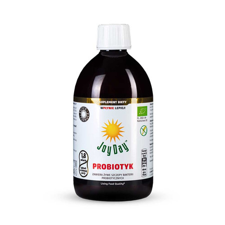 Joy Day Bio probiotyk mieszanka szczepów bakterii probiotyccznych 500 ml