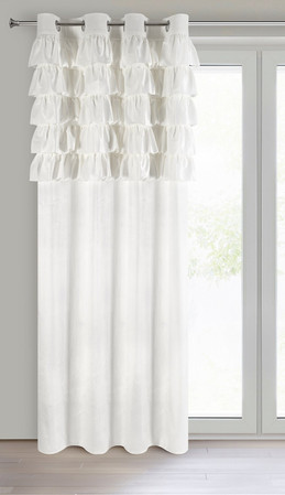 ZASŁONA GOTOWA AURA 140 X 250 CM BIAŁY