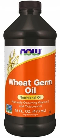 NOW FOODS Wheat Germ Oil -  Olej z kiełków pszenicy (473 ml)