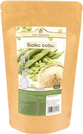 PIĘĆ PRZEMIAN Białko bobu koncentrat 350g