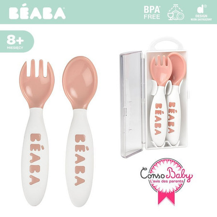 Beaba, Sztućce plastikowe w etui