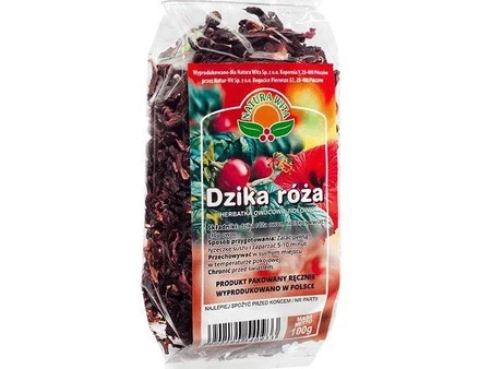 Natura Wita Herbata Dzika Róża 100G Z Ziołami